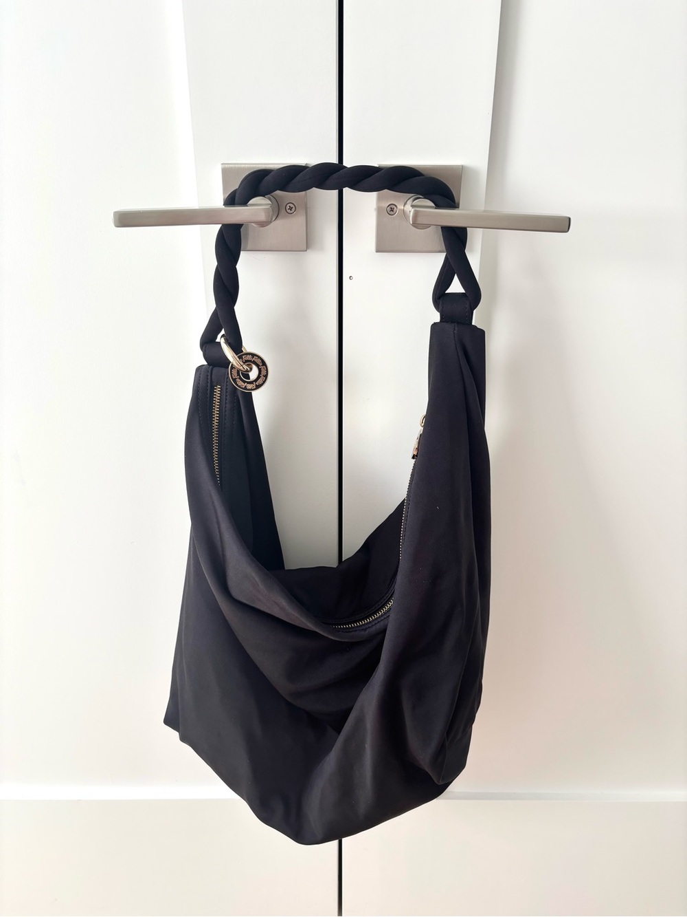 Folli Follie Nylon Hobo Purse - never used
